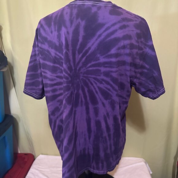 Prince & the Revolution When Doves Cry Men's Purple Tye Dye T Shirt Size XL - Picture 3 of 3